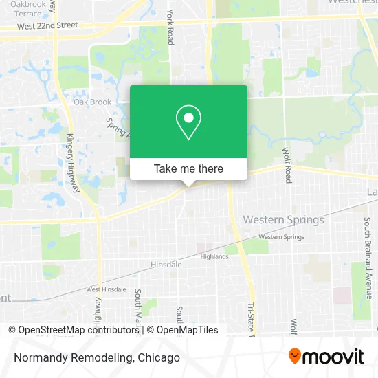 Normandy Remodeling map