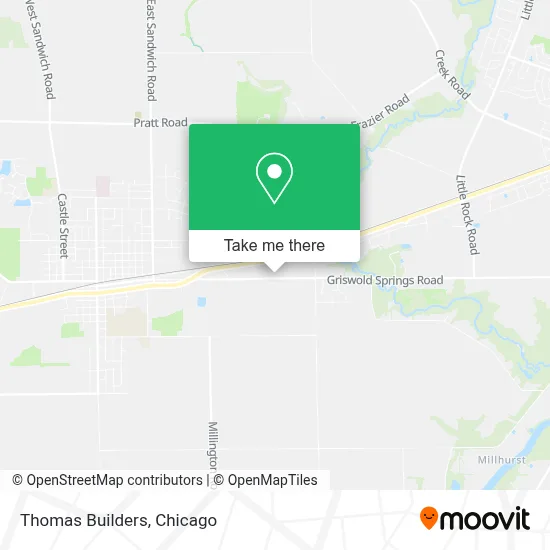 Thomas Builders map