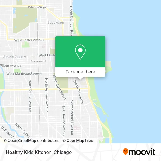 Healthy Kids Kitchen map