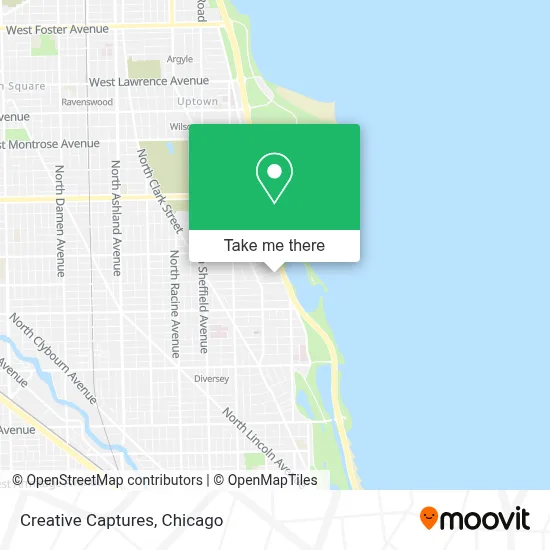 Creative Captures map