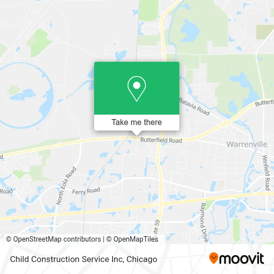 Child Construction Service Inc map