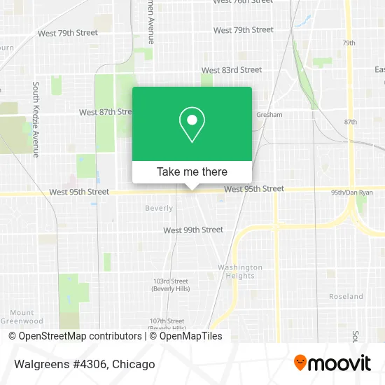 Walgreens #4306 map