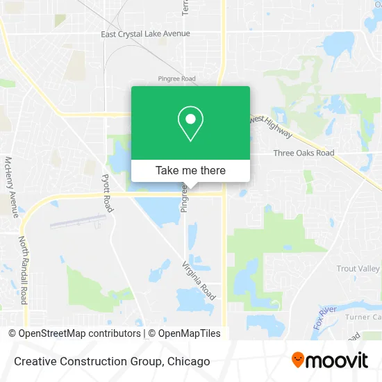 Creative Construction Group map