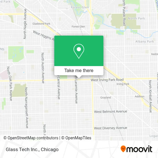 Glass Tech Inc. map