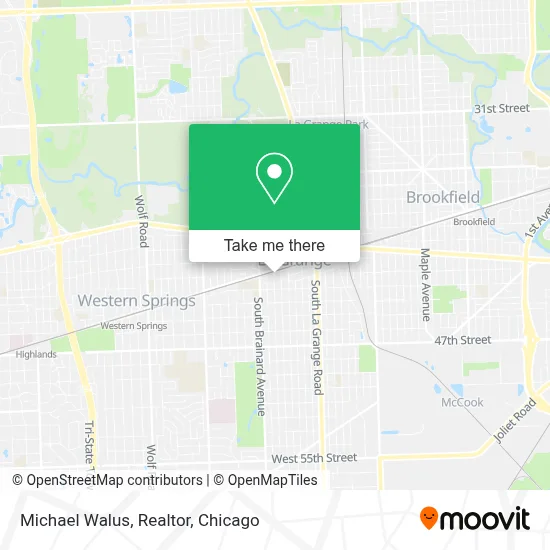 Michael Walus, Realtor map