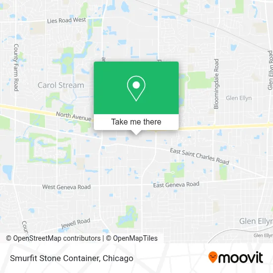 Smurfit Stone Container map