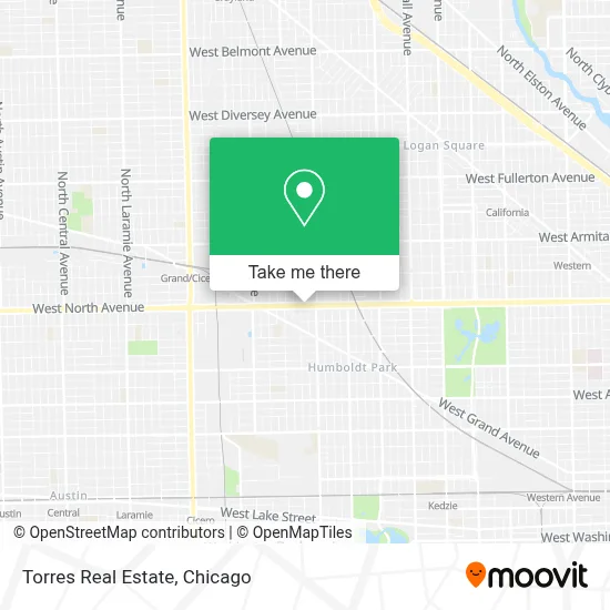 Torres Real Estate map