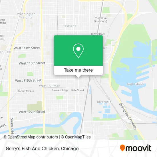 Gerry's Fish And Chicken map