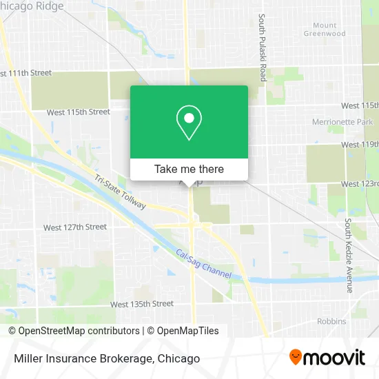 Miller Insurance Brokerage map