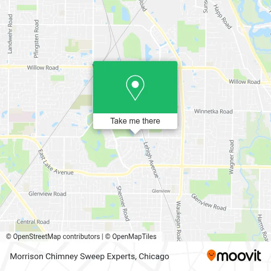 Morrison Chimney Sweep Experts map