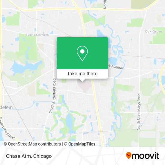 Chase Atm map