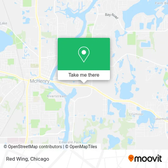 Red Wing map