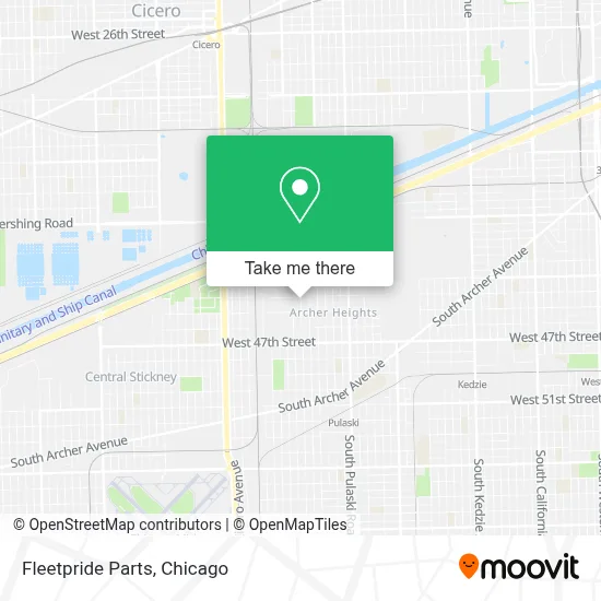 Fleetpride Parts map