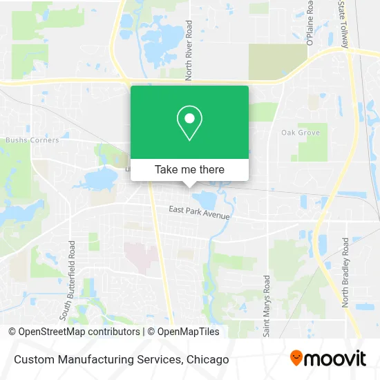 Custom Manufacturing Services map