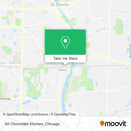 All Chocolate Kitchen map
