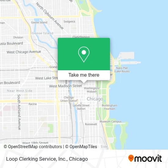 Loop Clerking Service, Inc. map