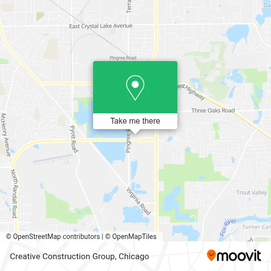 Creative Construction Group map