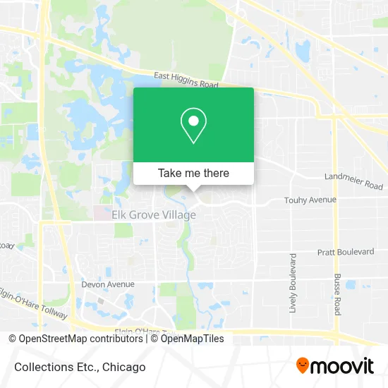 Collections Etc. map