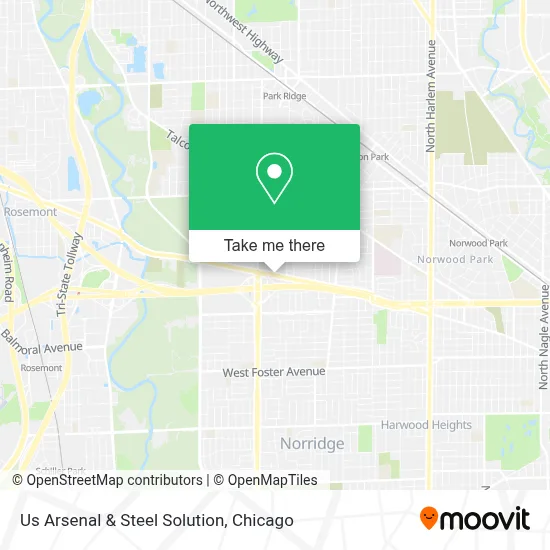 Us Arsenal & Steel Solution map