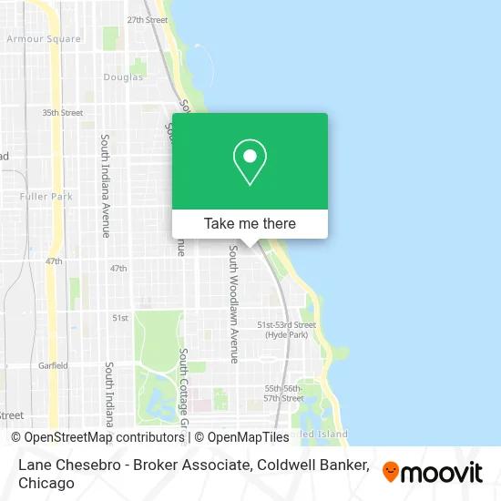 Lane Chesebro - Broker Associate, Coldwell Banker map