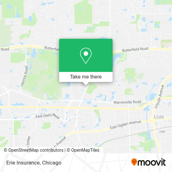 Erie Insurance map