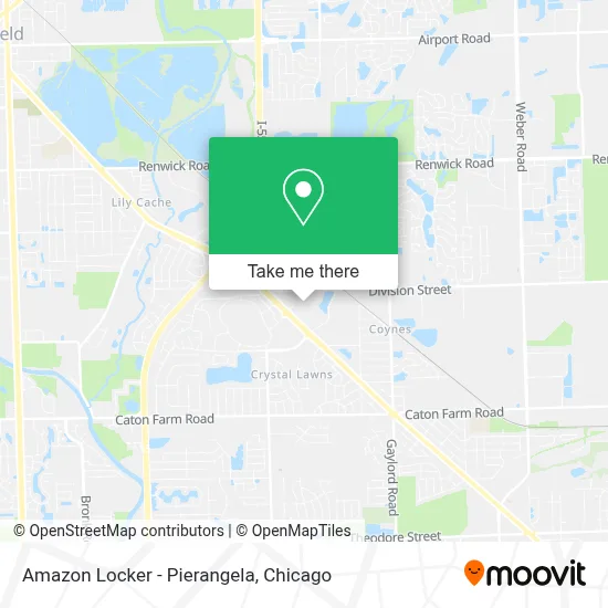 Amazon Locker - Pierangela map