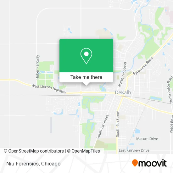 Niu Forensics map