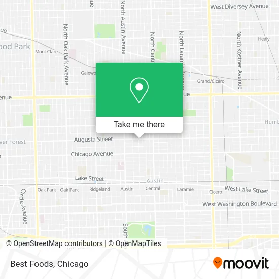 Best Foods map
