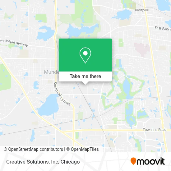 Creative Solutions, Inc map