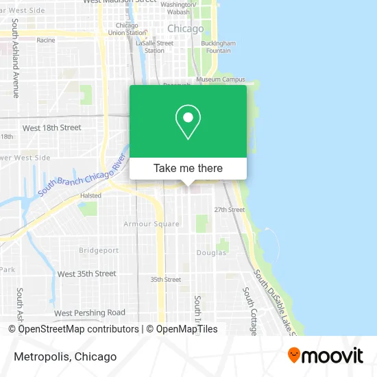 Metropolis map