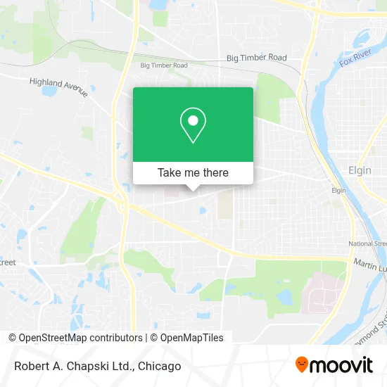 Robert A. Chapski Ltd. map