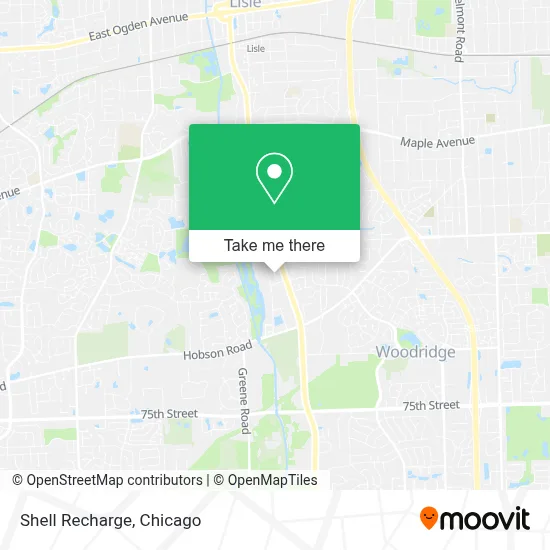 Shell Recharge map