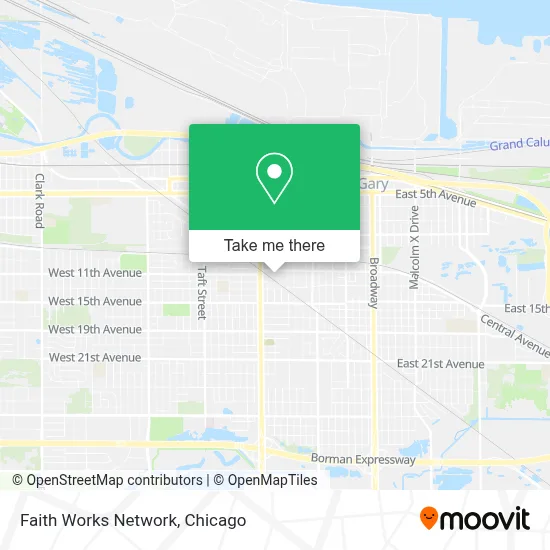 Faith Works Network map