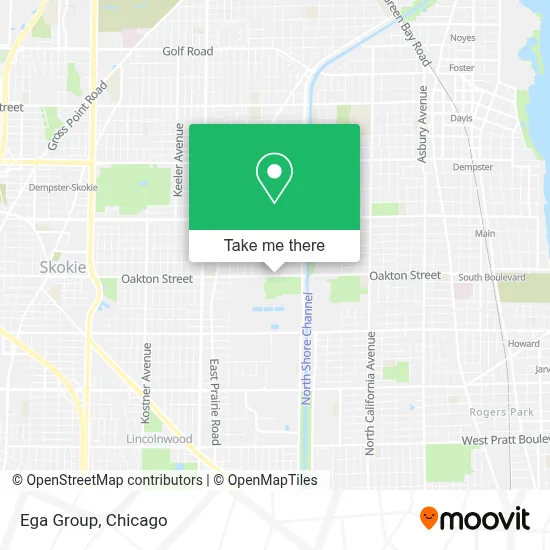 Ega Group map