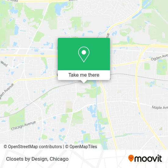 Closets by Design map