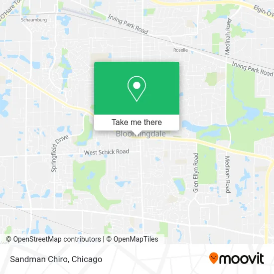 Sandman Chiro map