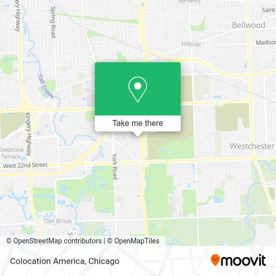 Colocation America map