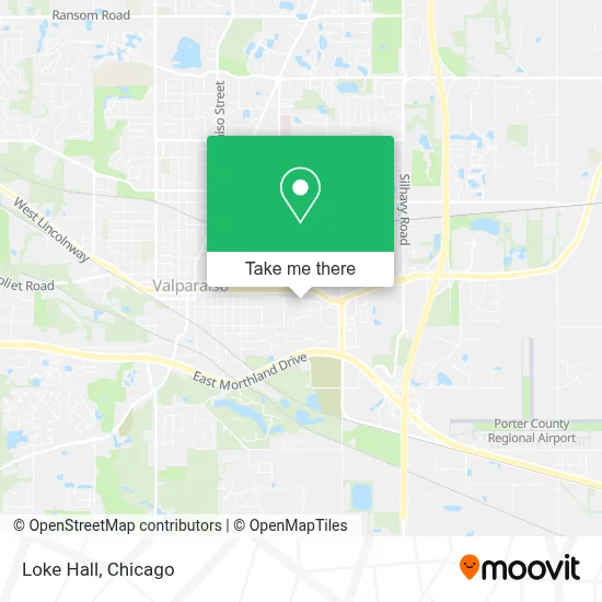 Loke Hall map