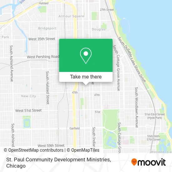 St. Paul Community Development Ministries map