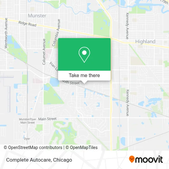 Complete Autocare map