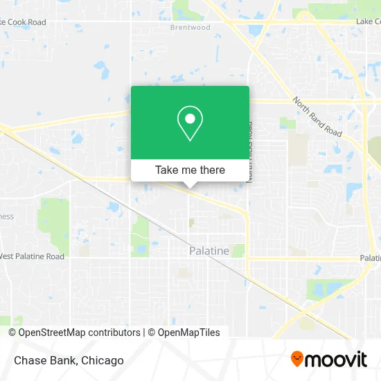 Chase Bank map