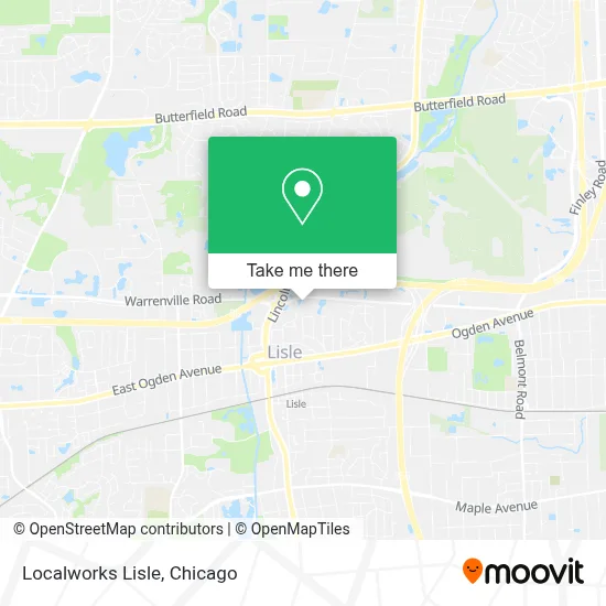 Localworks Lisle map
