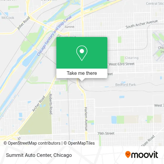 Summit Auto Center map