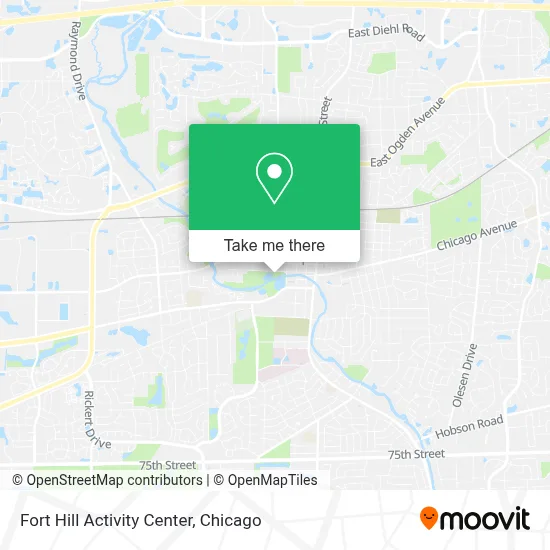 Fort Hill Activity Center map