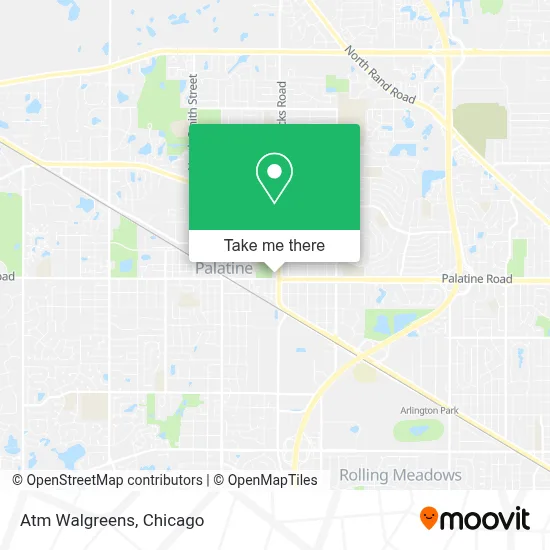 Atm Walgreens map