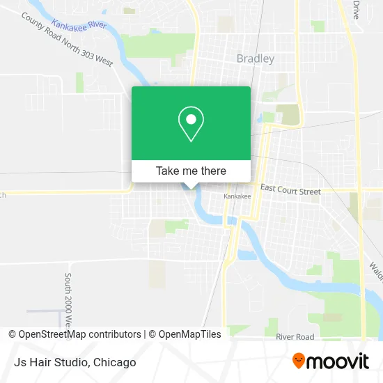 Js Hair Studio map
