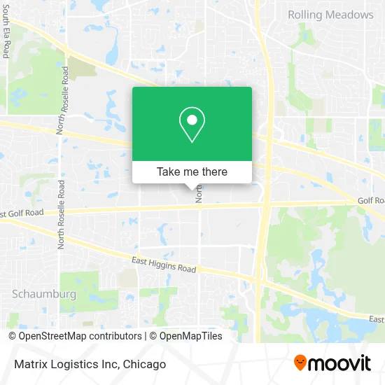 Matrix Logistics Inc map