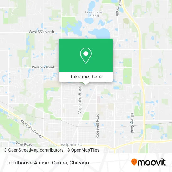 Lighthouse Autism Center map