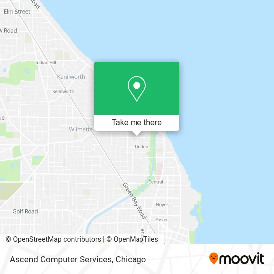 Ascend Computer Services map