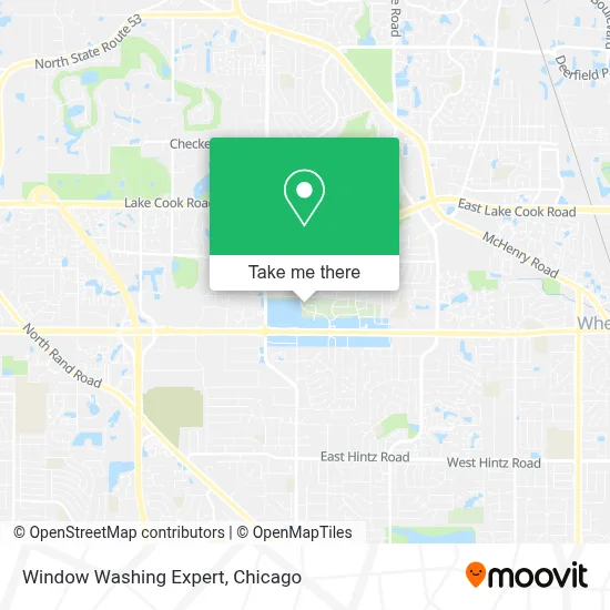 Window Washing Expert map